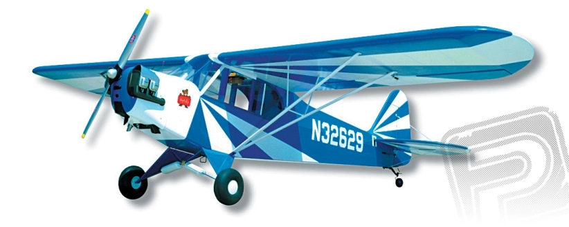 SIG 1/4 PIPER akrob. verzia 2185 mm modrá