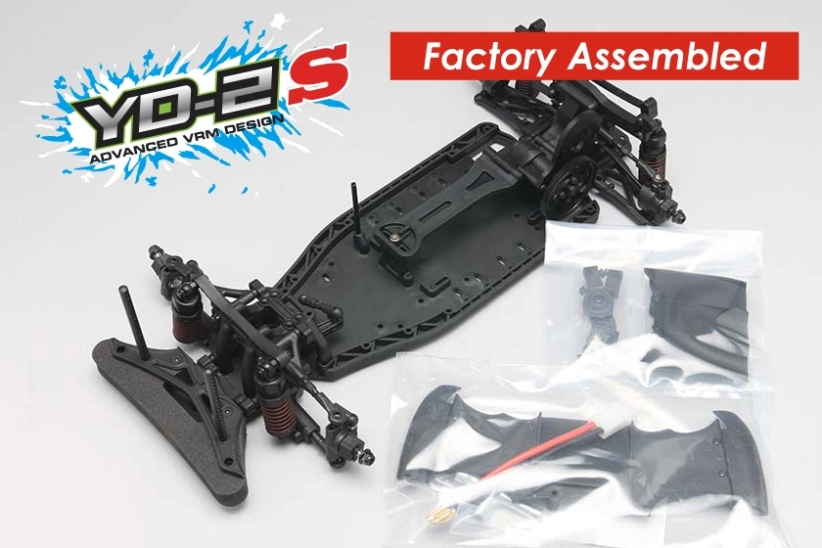 Yokomo YD-2S RWD zostavený driftovací podvozok, plastové šasi