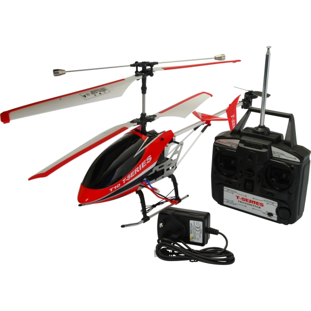RC vrtuľník MJX T610, červená