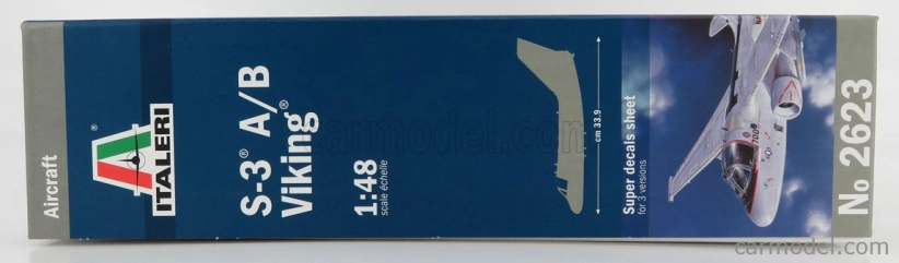 Italeri Lockheed martin S-3 A/b Viking Military Airplane 1972 1:48 /