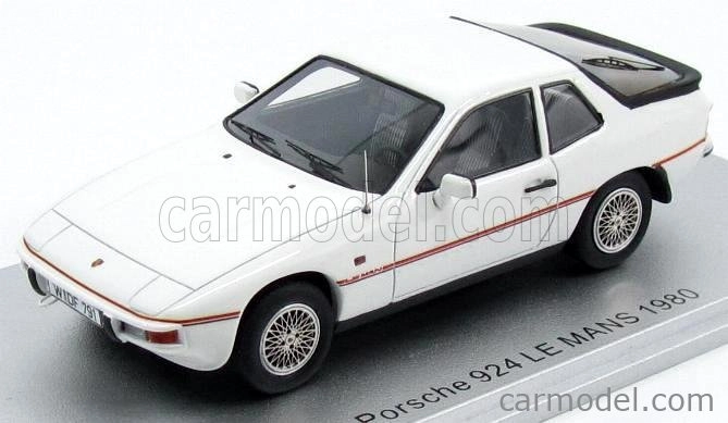 Kess-model Porsche 924 Le Mans 1982 1:43 Bílá
