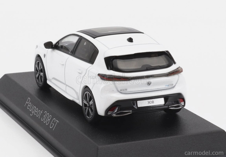 Norev Peugeot 308 Gt 2021 1:43 Pearl White