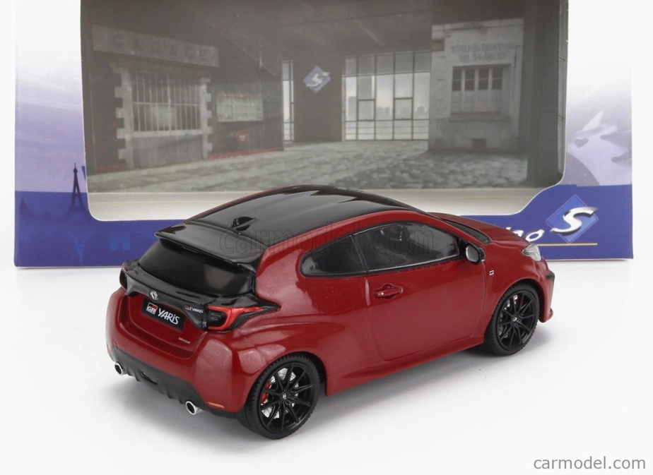 Solido Toyota Yaris Gr 1.6l 261hp Turbo Awd 2020 1:43 Červená