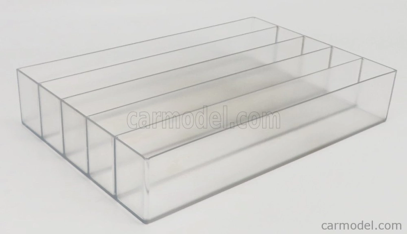 Vetrina display box Accessories Espositore Aperto - For Auto 1/43 1/64 - Cars Not Included - Lungh.lenght Cm 36.8 X Largh.width Cm 6.7 X Alt.height Cm 24.3 (altezza Utile Tra I Ripiani Cm 4.5 Inner Height Among Shelves) 1:43 /