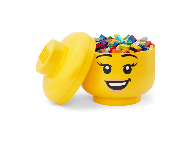 LEGO úložná hlava veľká - zombie