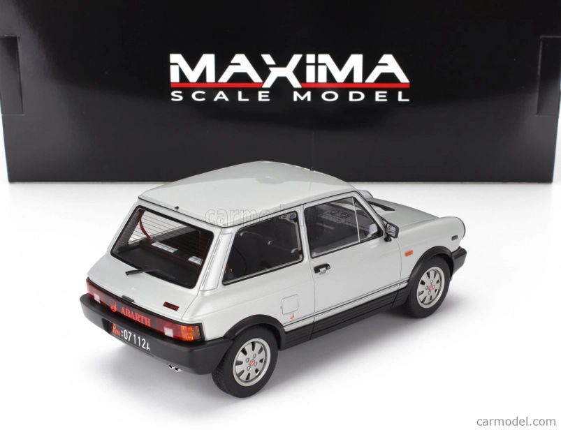 Maxima Autobianchi A112 Abarth Vii-series 1984 1:18 Silver