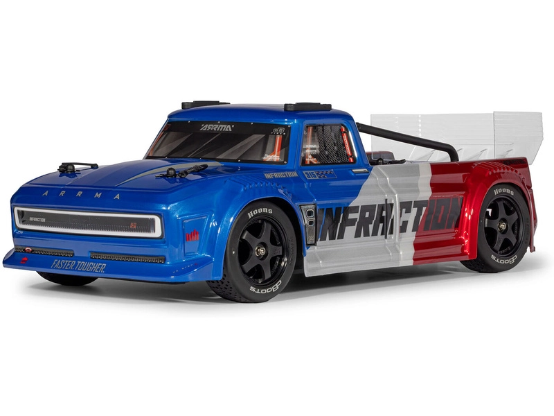Arrma Infraction 223S DSC BLX 1:8 RTR čierna