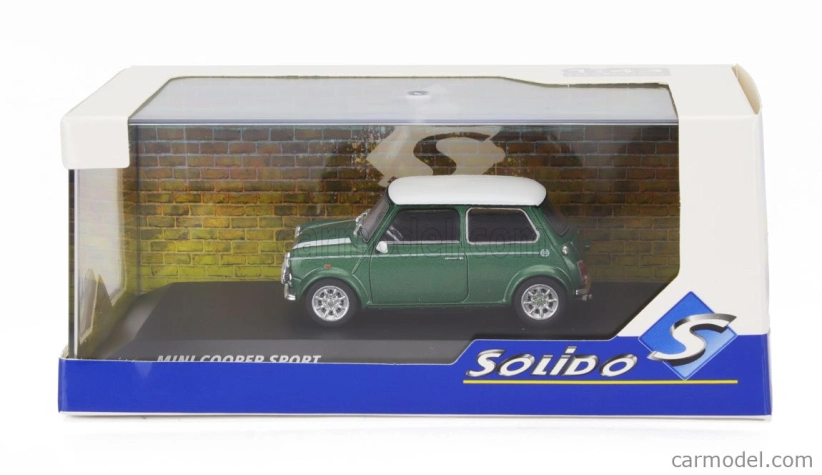 Solido Mini Cooper S 1994 1:43 Zelená Bílá