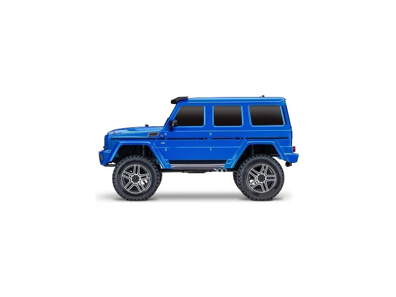 RC auto Traxxas TRX-4 Mercedes G500 1:10 s LED osvětlením TQi, modrá