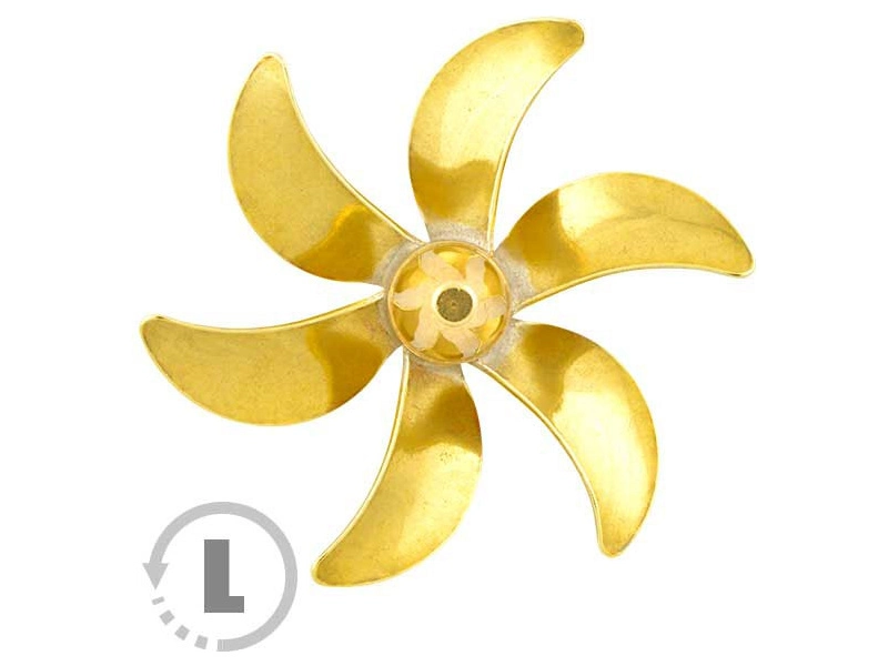 Raboesch lodná skrutka tr. 172 65 mm M5 6-listová ľavá