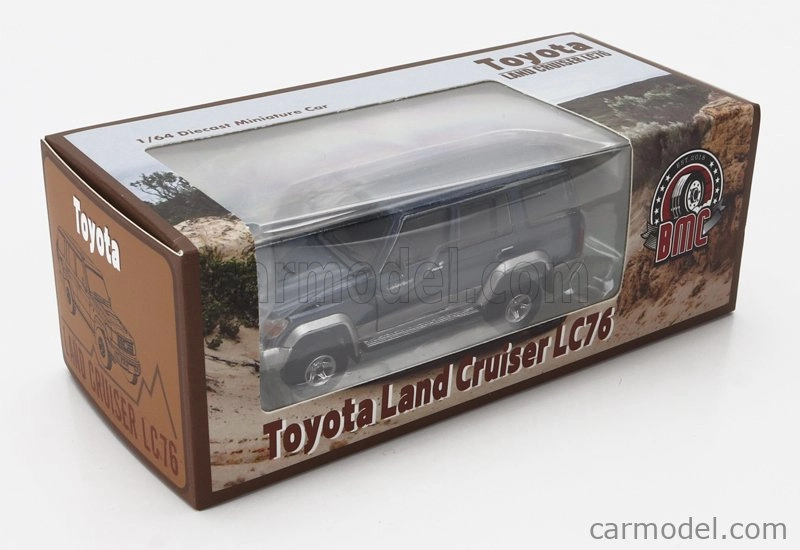 Bm-creations Toyota Land Cruiser Lc76 2014 1:64 Modrá Stříbrná