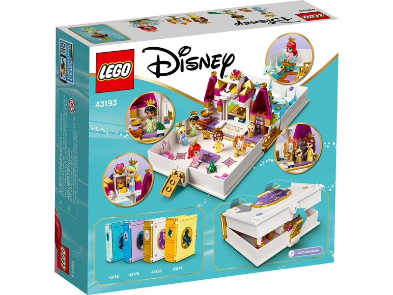 LEGO Disney Princess - Ariel, Belle, Popoluška a Tiana a ich rozprávkové dobrodružstvo