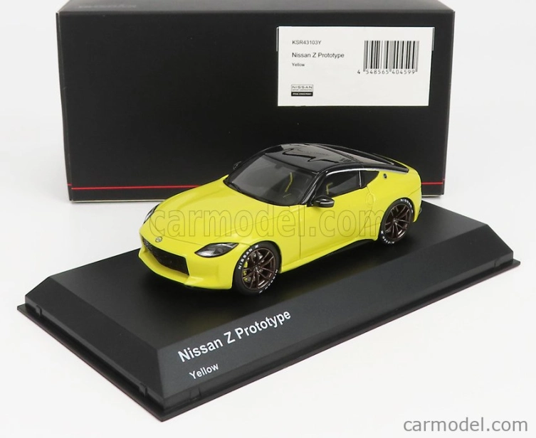 Kyosho Nissan Fairlady Z Prototype Coupe 2023 1:43 Žlutá Černá