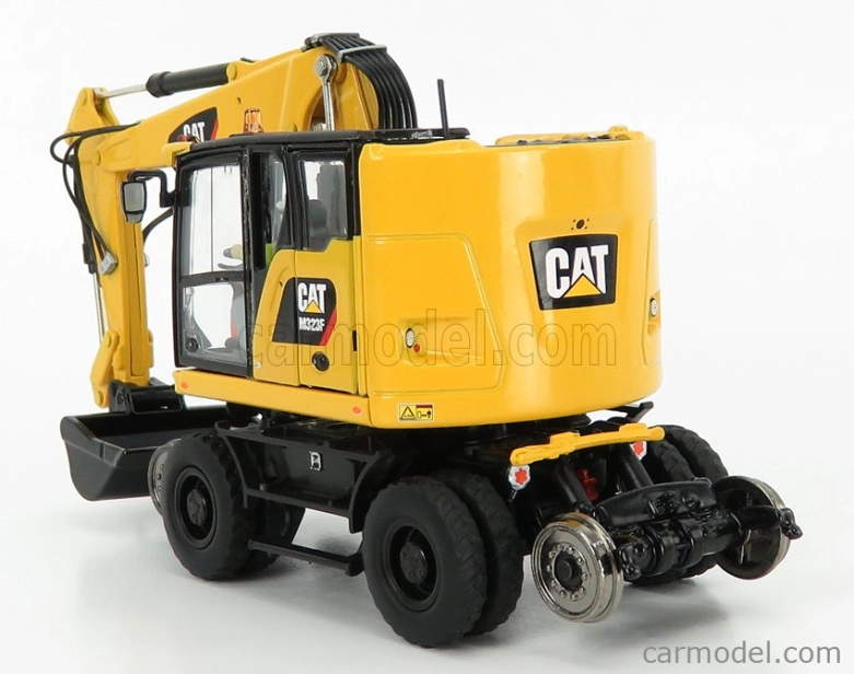 Dm-models Caterpillar Catm323f Kolový bagr na železnici 1:50, žlutá
