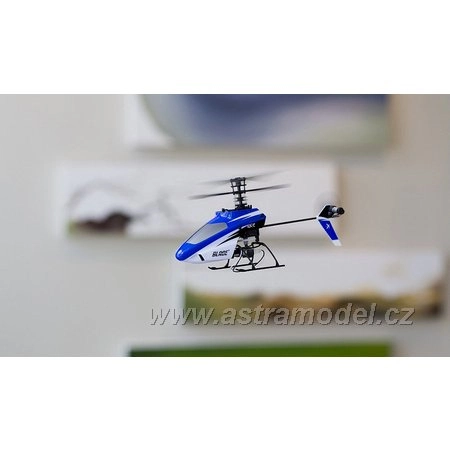 RC vrtuľník Blade mSR RTF modrá, mód 2