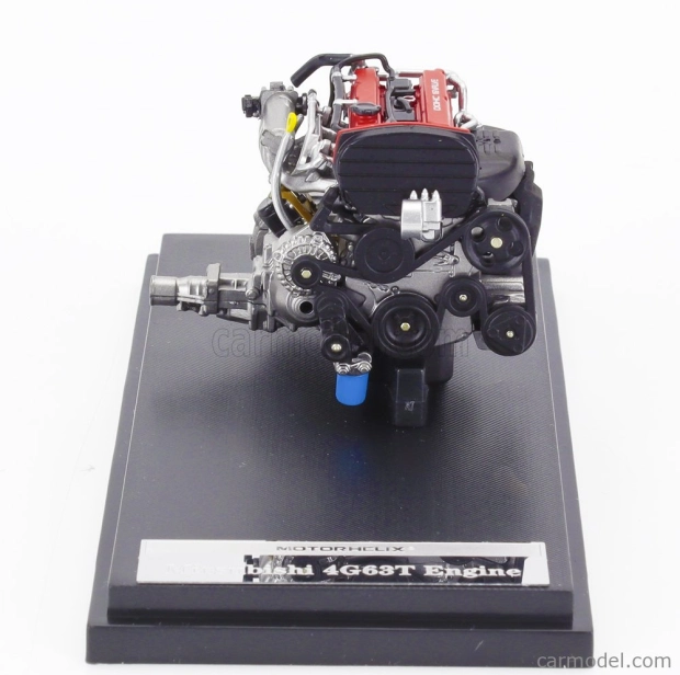 Motorhelix Mitsubishi Lancer Evo Iv s motorom a príslušenstvom 1999 1:18 červená