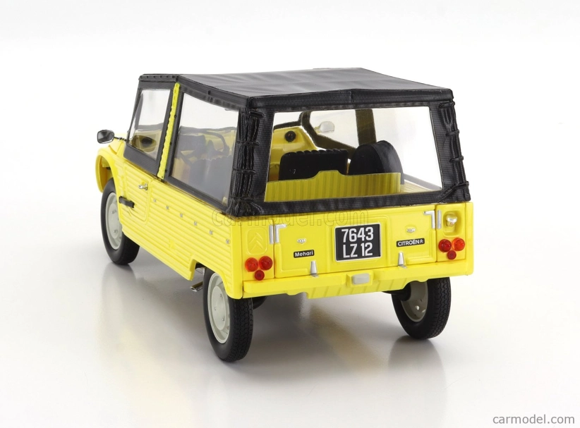 Norev Citroen Mehari 1970 1:18 žltá čierna