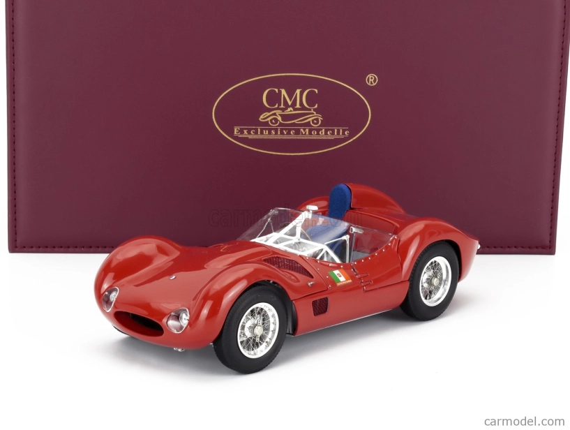 Cmc Maserati Tipo 61 2.9l S4 Spider Birdcage Goodwood Revival 2008 1:18 Red