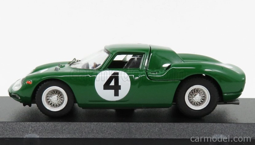 Najlepší model Ferrari 250lm N 4 2nd International Tourist Trophy 1964 D.piper 1:43 Green
