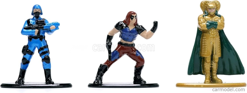 Jada Figures Set 18 X G.i.joe Figures Nano Metalfigs 1:32 Různé
