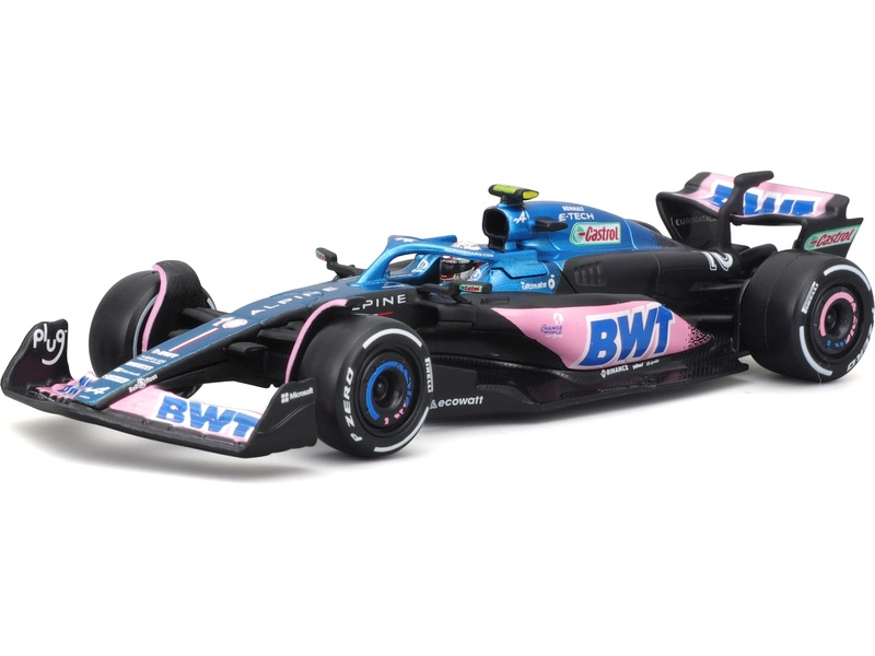 Bburago Renault F1 A523 Team Bwt Alpine F1 N 10 1:43, modrá