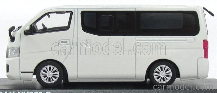 Kyosho Nissan Nv350 Minibus Caravan 2012 1:43 Brillant White Pearl Met