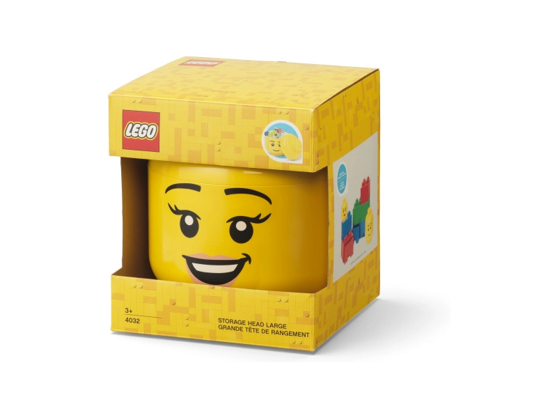 LEGO úložná hlava veľká - snehuliak