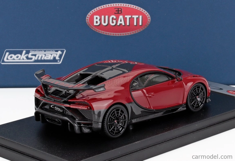 Looksmart Bugatti Chiron Pur Sport N 16 2020 1:43 Italská Červená