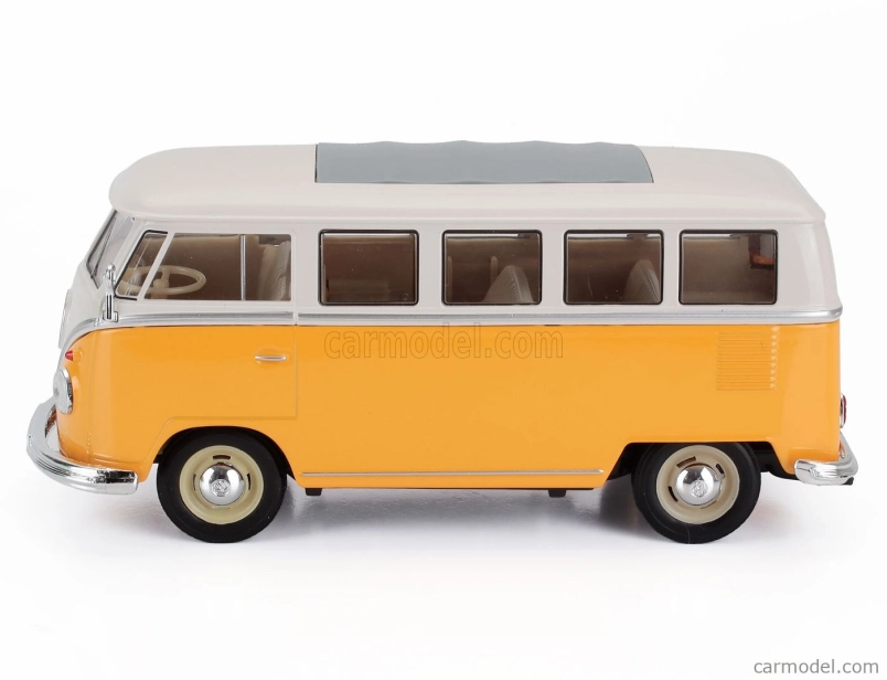 Welly Volkswagen T1 Minibus 1962 1:24 žltá biela