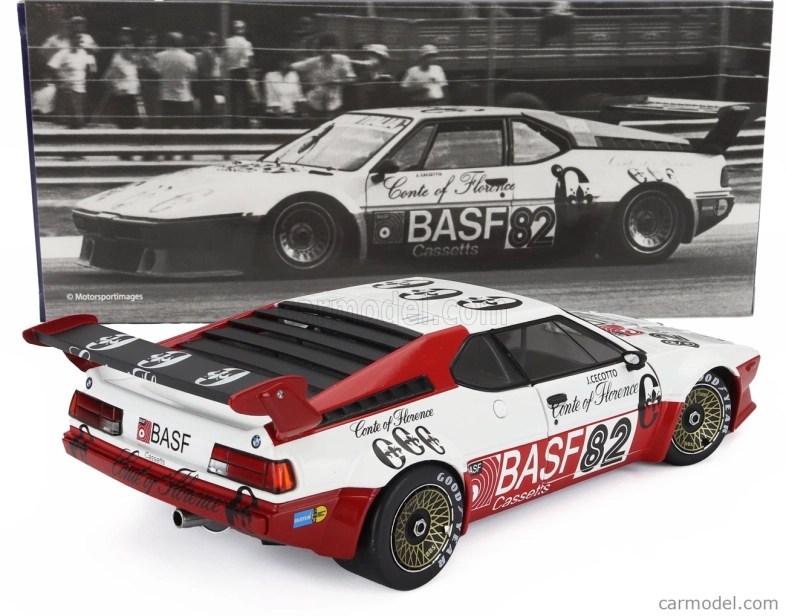 Werk83 BMW M1 Procar N 82 Procar Series 1980 Johnny Cecotto 1:18 červená biela