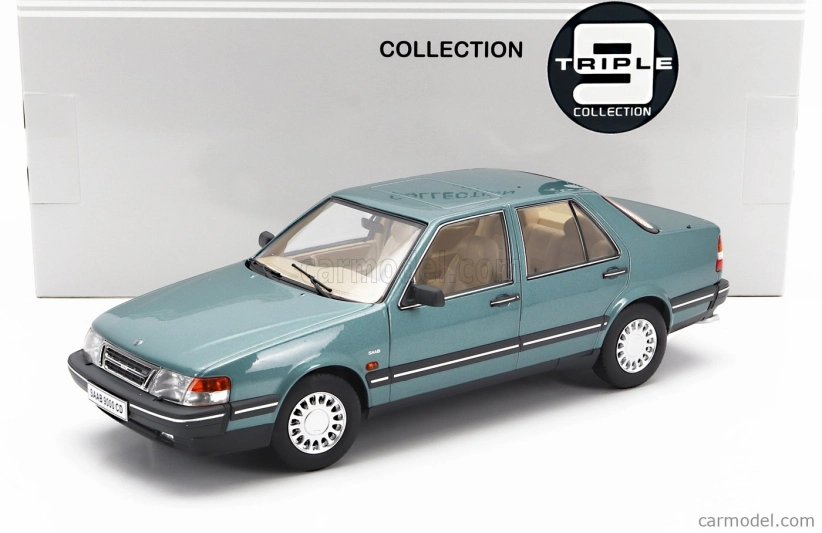 Triple9 Saab 9000 Cd Turbo 1990 1:18 Green Met