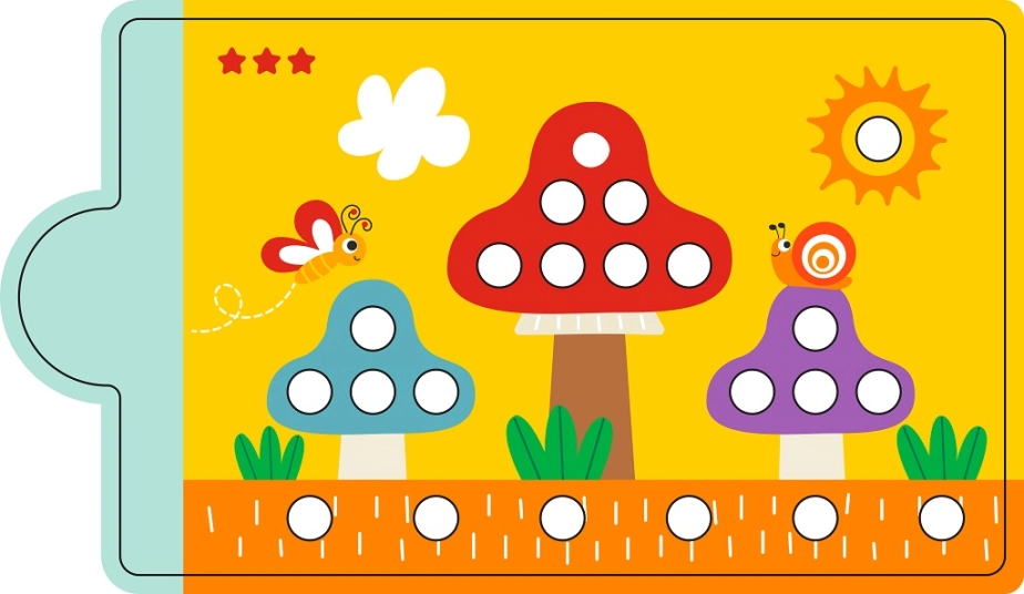 2Kids Toys Magnetická hra Třídění barev s dinosaurem - poškozený obal