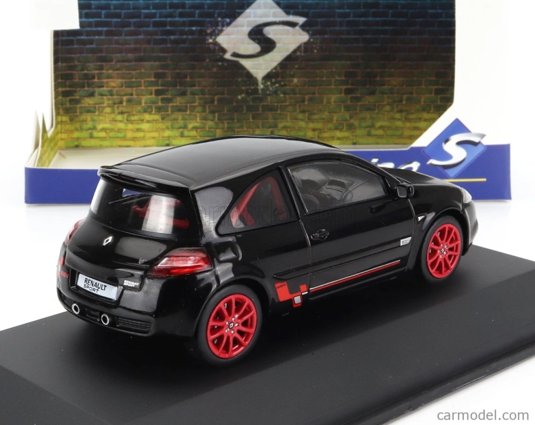 Solido Renault Megane Rs R26-r 2008 1:43 čierna červená