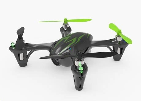 Dron HUBSAN H107C, černozelená
