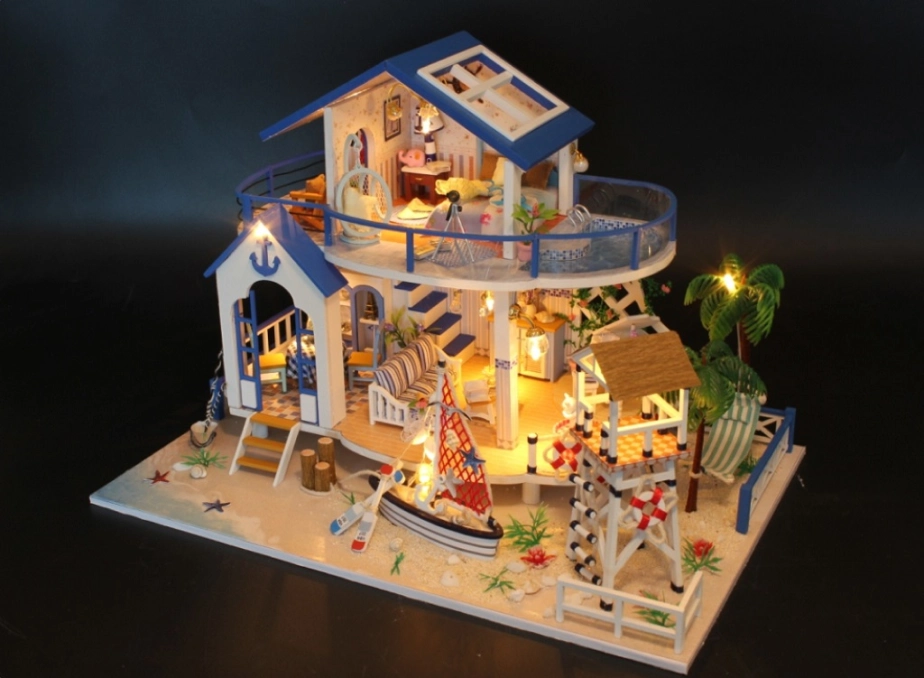 Detský miniatúrny domček Legenda o modrom mori
