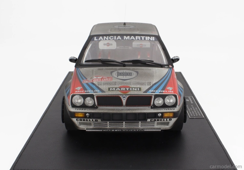 Topmarques Lancia Delta Hf Integrale 16v Martini Dirty Version N 1 3rd Rally Montecarlo 1990 M.biasion - T.siviero 1:12 Biela červená modrá