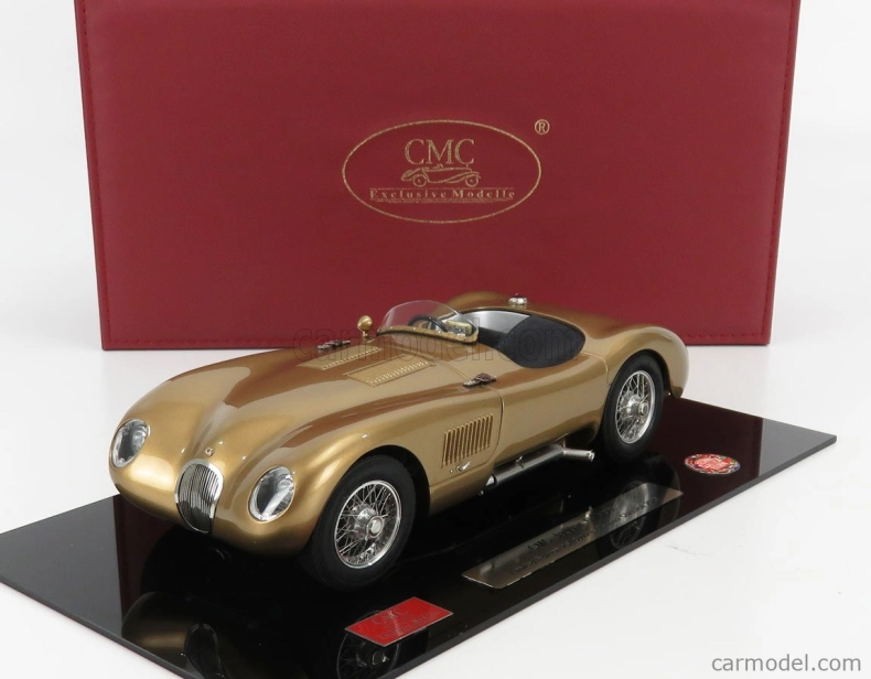 Cmc Jaguar C-type Spider 1952 - Techno Classica 2020 1:18 Gold