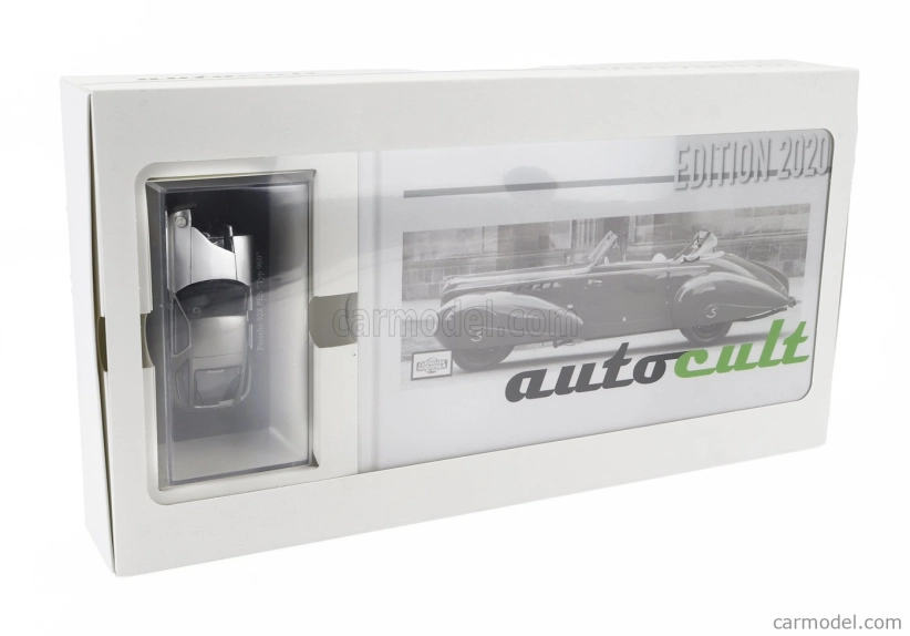 Autocult Porsche Porsche 928 Pes Type 960 Germany 1981 + Libro Fotografico Autocult - 184 Pages - Book Of The Year 2020 In German And English Language - Included Model Of The Year 1:43 Silver