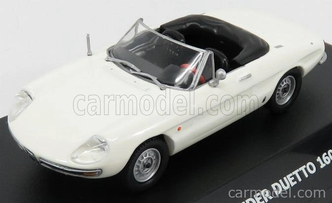 Maxi-car Alfa romeo Duetto 1600 Spider 1966 1:43 Bílá