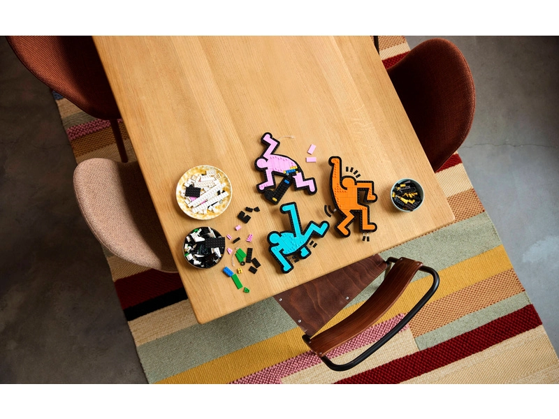 LEGO Art - Keith Haring - Tancujúce postavy