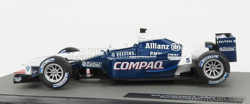 Edicola Williams F1  Bmw Fw23 N 5 Season 2001 Ralf Schumacher 1:43 Bílá Modrá