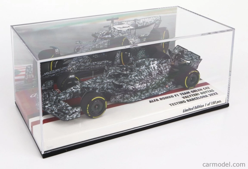 Minichamps Alfa romeo F1 C42 Team Orlen Racing N 77 1:43, bíločerná