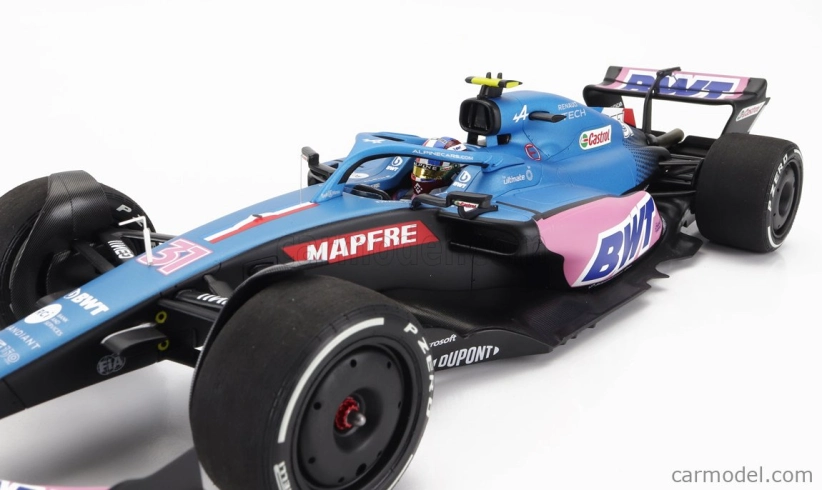 Minichamps Renault F1 A522 Team Alpine Bwt N 31 1:18, modrá