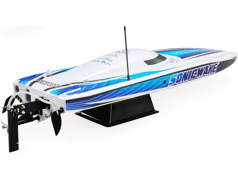 RC rychlostní člun Proboat Sonicwake 36" RTR, bílá