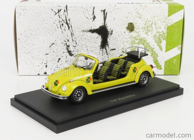 Autocult Volkswagen Maxikaefer (chrobák) Nemecko 1963 1:43 Žltá