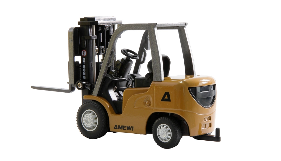 Mini kovový RC vysokozdvižný vozík 8kanálový 1:64 RTR