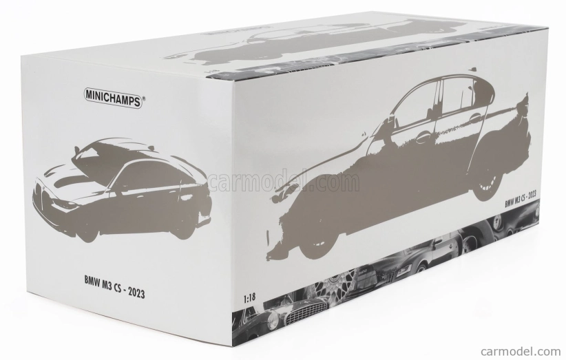 Minichamps BMW radu 3 M3 Cs 2023 1:18 Grey Met