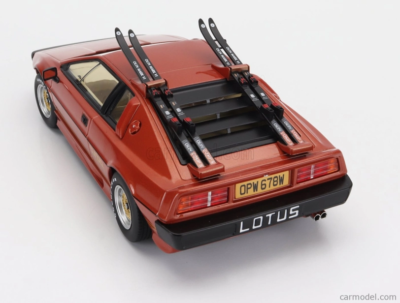 Kk-scale Lotus Esprit Turbo 1981 With Ski - Con Sci 1:18 Copper Met