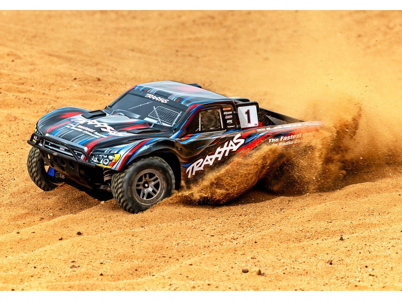 RC auto Traxxas Slash 1:10 2BL 4WD RTR, zelená