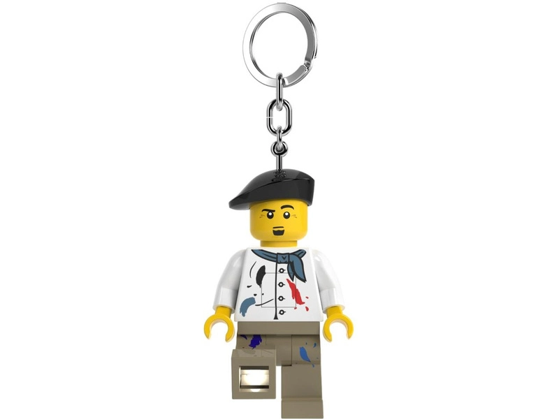 LEGO svietiaca kľúčenka – Maliar
